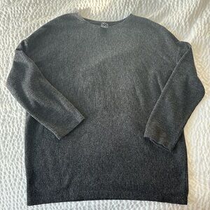 CLARA SUNWOO Dark Gray Crewneck Sweater